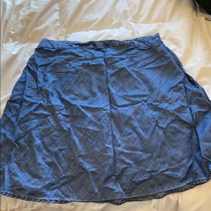 Gap tencel denim skirt